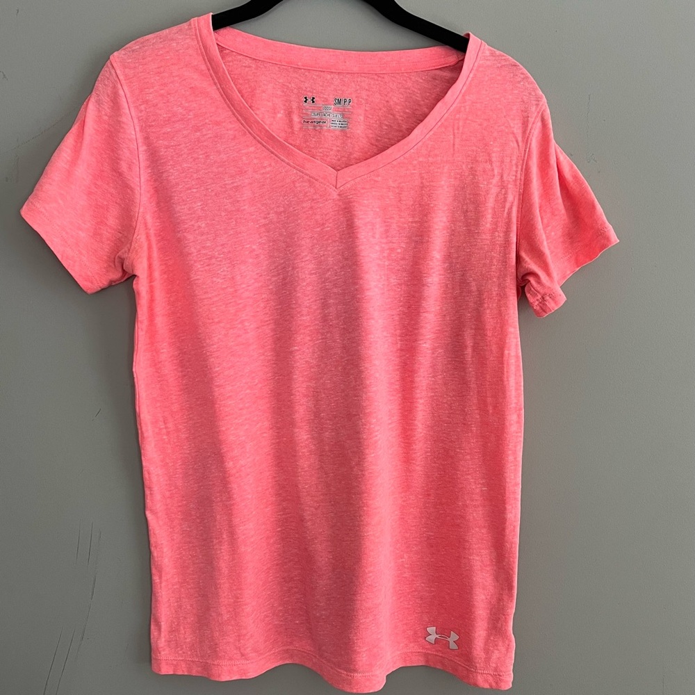 Under Armour Pink V - neck shirt